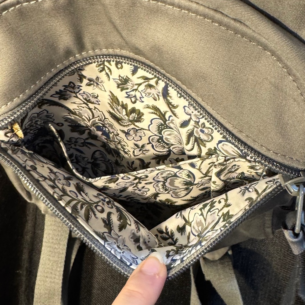 Vera Bradley Gray Backpack - Picture 2 of 5